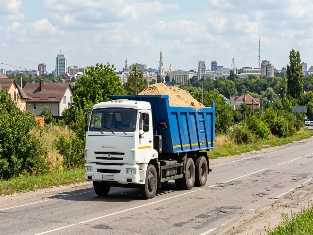 Доставка піску по Харкову та Харківській області